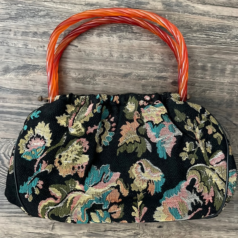 Vintage Empress Carpet Bag